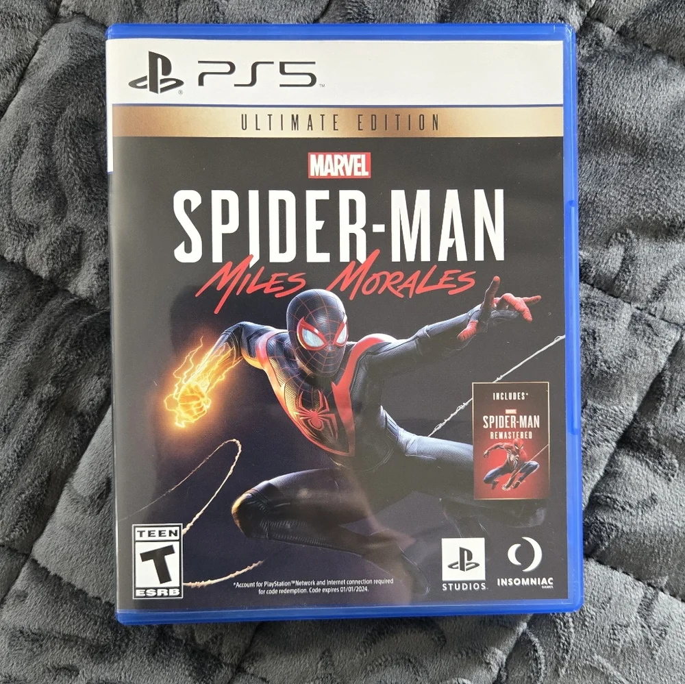 PS5 Spider Man Miles Morales Disc